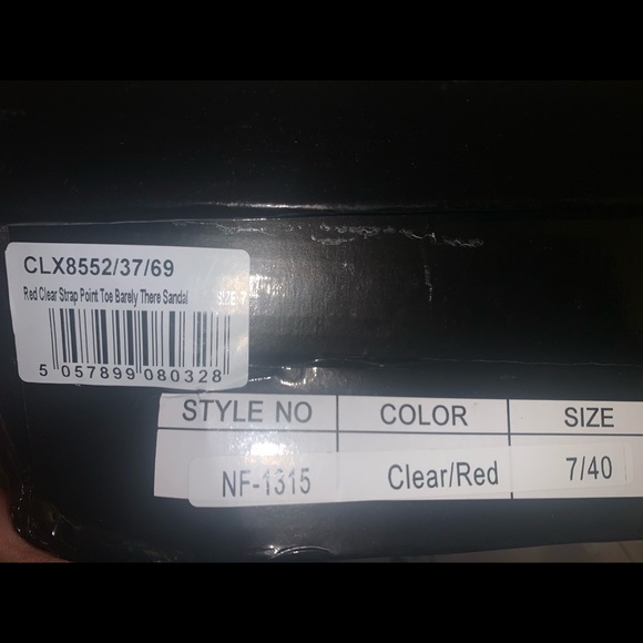 Red Pointed Toe Heels - Picture 4 of 4